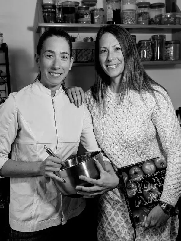 Coline en Florence, beheerders van Hostel Le Bellacha, accommodatie in Tarentaise vallei